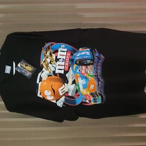 Vintage 90's NWT Ernie Irvan #36 Nascar All over M&M racing Tee Shirt